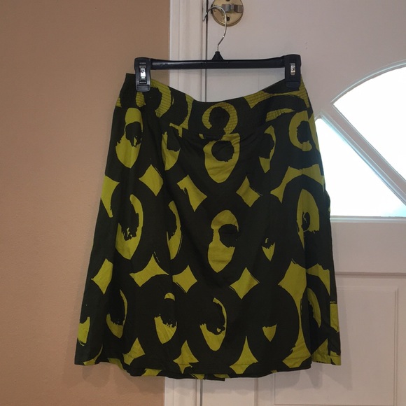 Anthropologie X Marimekko green skirt 💎 - Picture 2 of 7
